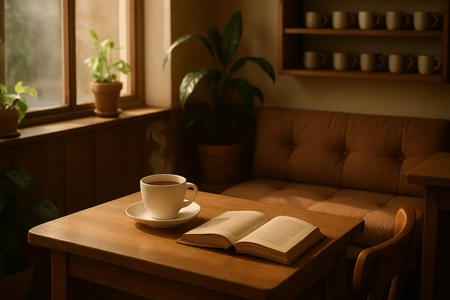 Photo of cozy atmosphere