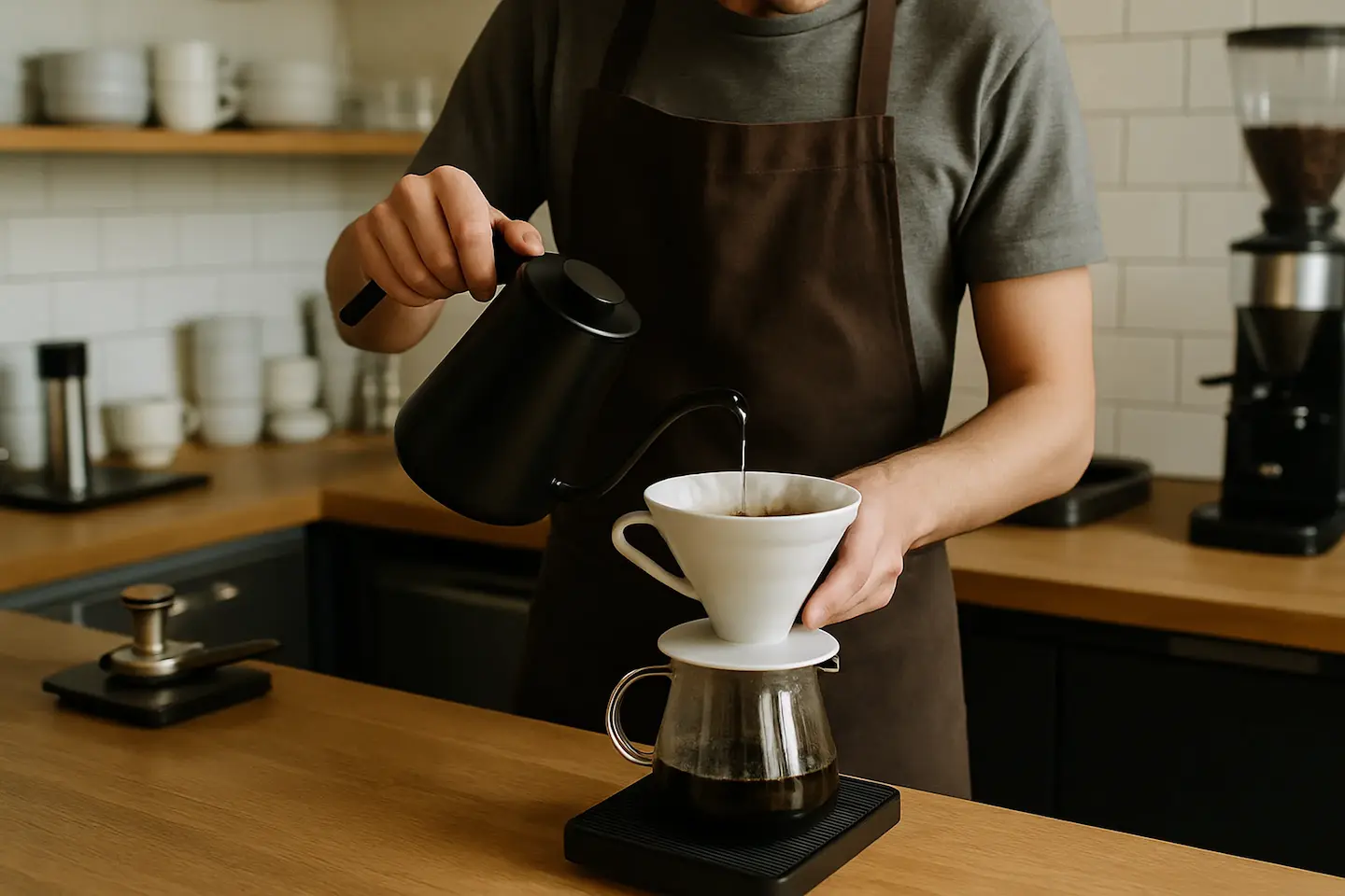 Photo of expert barista